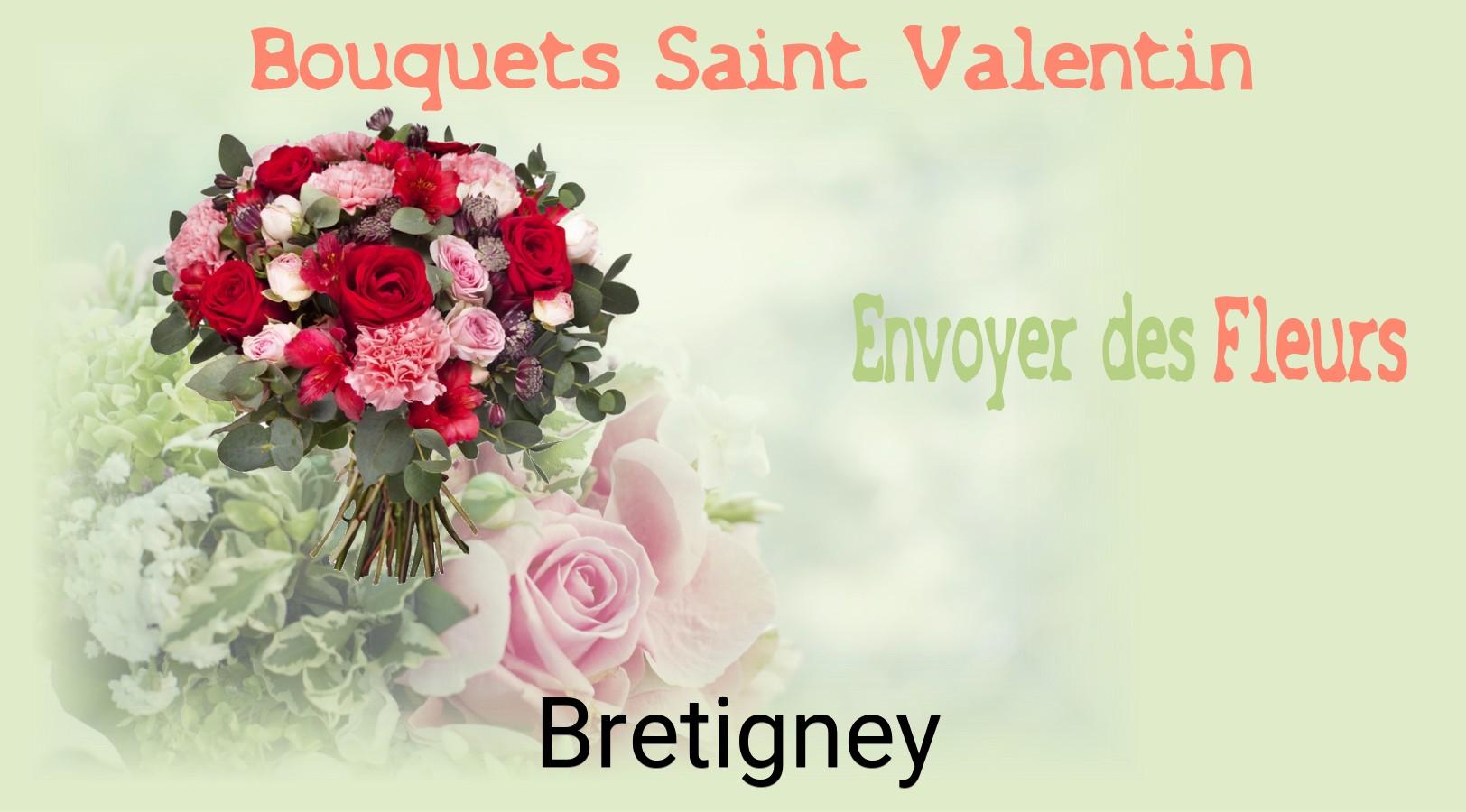 Roses de Saint-Valentin livrées à Bretigney